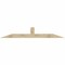 Ekena Millwork Portland Rough Sawn Timber Gable Bracket, Douglas Fir, 96"W x 16"H x 2"D x 6"F, 4/12 Pitch GBW096X16X0206POR00RDF - alternate 1